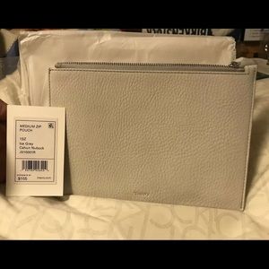 Theory Leather Pouch